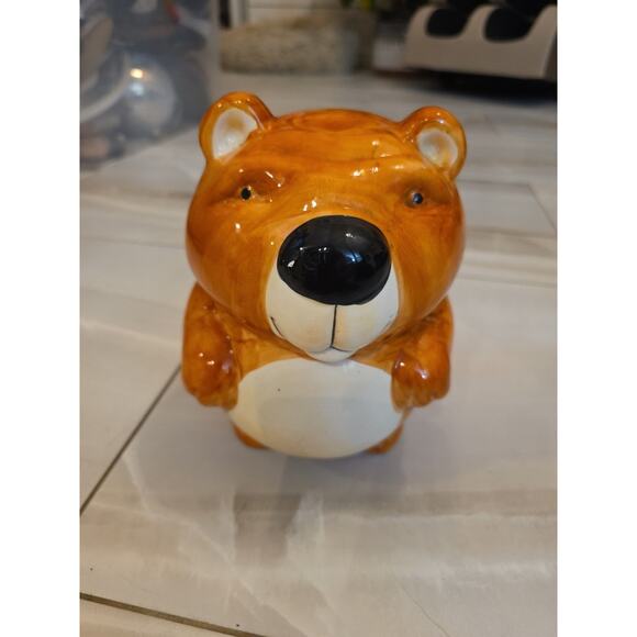 Other - Bear Piggy Bank Collectible Family Christian Store